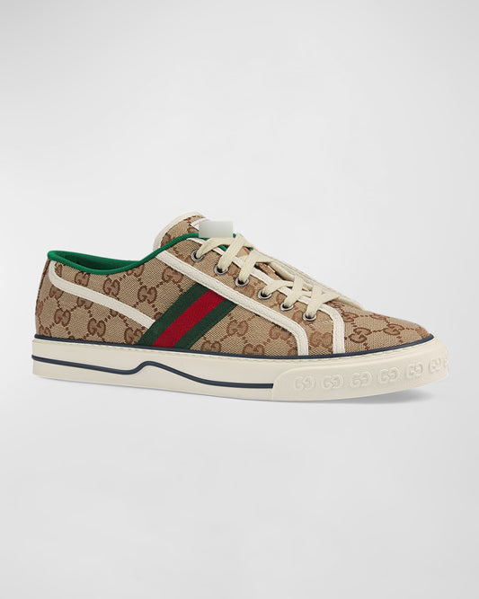 Mucci stripped sneakers