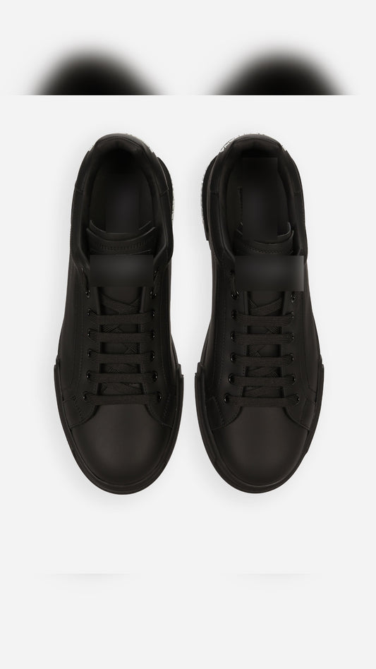 D&g black sneakers
